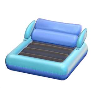 Black Inflatable boat