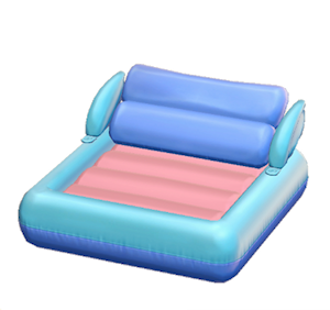 Pink Inflatable boat
