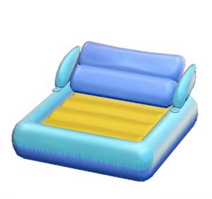 Yellow Inflatable boat