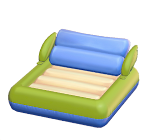 Lime Inflatable boat