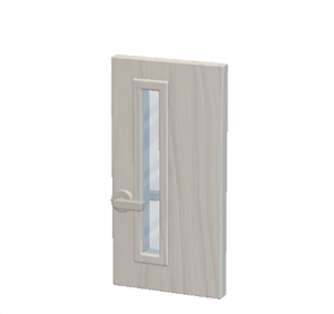 White Interior door