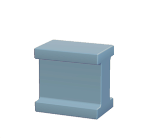Cyan Iron beam