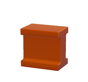 Red Iron beam