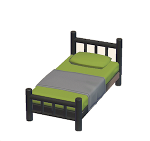 Lime Iron bed