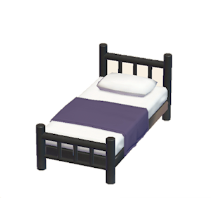 Plum Iron bed