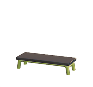 Lime Iron bench