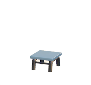 Cyan Iron chair