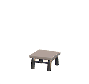 Beige Iron chair