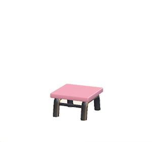 Pink Iron chair
