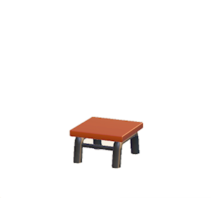 Red Iron chair