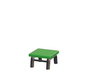 Green Iron chair