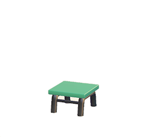 Aquamarine Iron chair