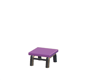 Purple Iron chair