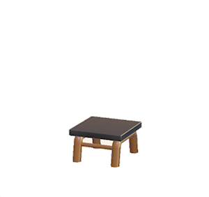 Brown Iron chair