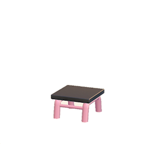 Pink Iron chair