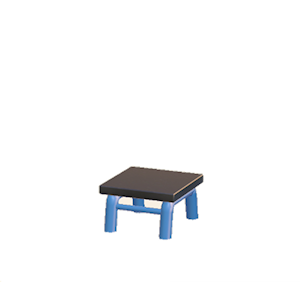 Blue Iron chair