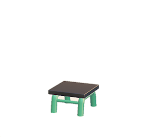 Aquamarine Iron chair