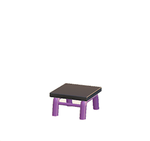 Purple Iron chair