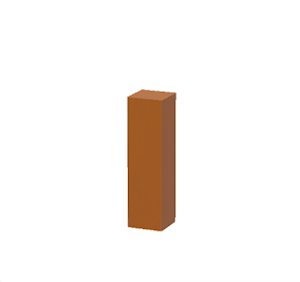 Orange Iron enclosure