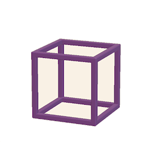 Purple Iron frame