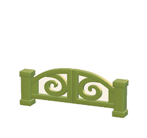 Lime Iron gate
