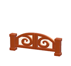 Red Iron gate