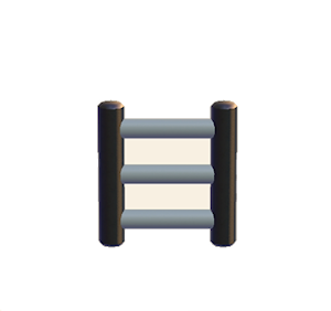 Gray Iron ladder