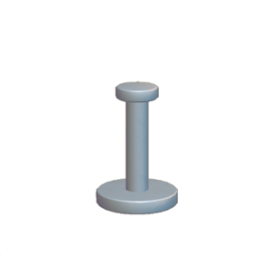 Cyan Iron pillar