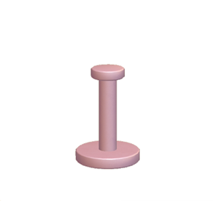 Pink Iron pillar