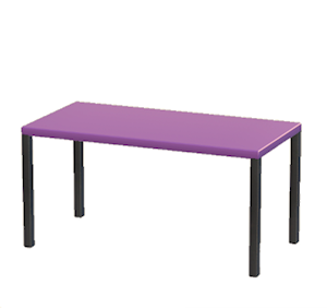Purple Iron rack