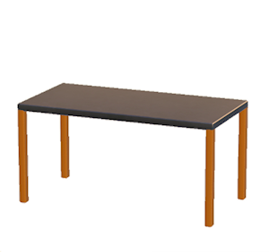 Orange Iron rack