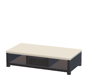 White Iron stand