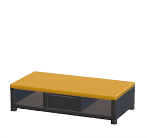 Yellow Iron stand