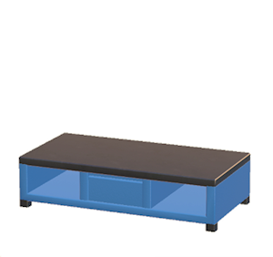 Blue Iron stand