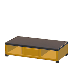 Yellow Iron stand