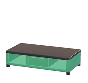 Aquamarine Iron stand