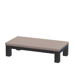 Beige Iron table