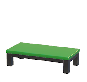 Green Iron table