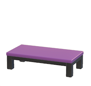 Purple Iron table
