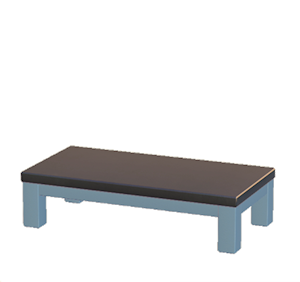 Cyan Iron table