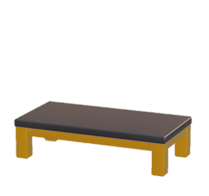 Yellow Iron table