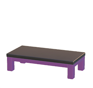 Purple Iron table