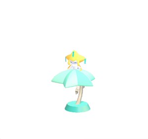 White Jirachi lamp