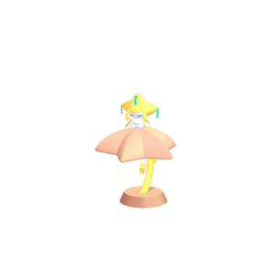 Red Jirachi lamp
