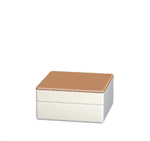 Brown Kitchen table