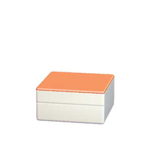 Orange Kitchen table
