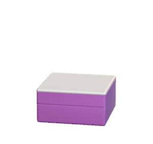 Purple Kitchen table