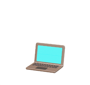 Orange Laptop