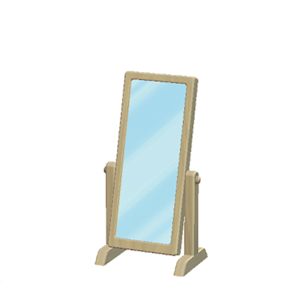 Brown Large mirror