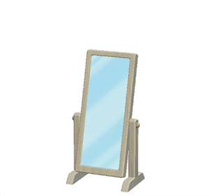 Beige Large mirror